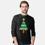 Christmas Tree Popsicle-Mens-Long Sleeved-Tee-krisren28