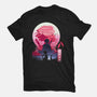 Samurai Landscape-Mens-Basic-Tee-dandingeroz