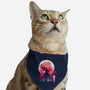 Samurai Landscape-Cat-Adjustable-Pet Collar-dandingeroz