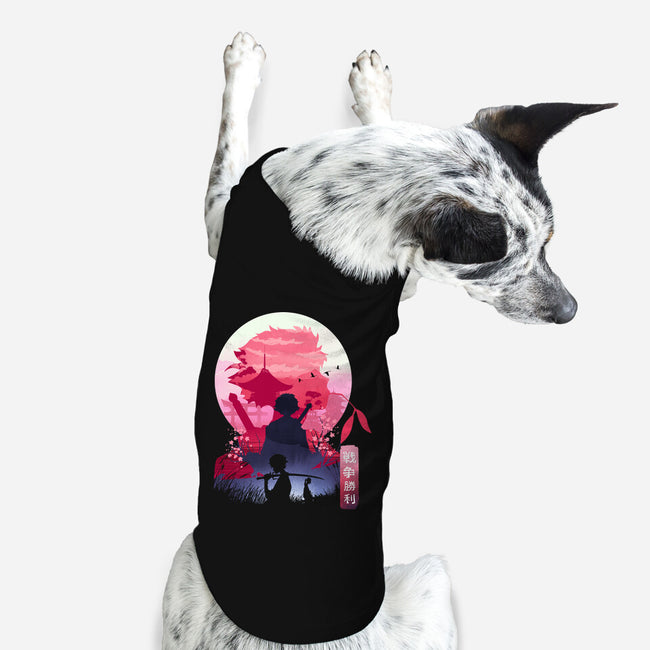 Samurai Landscape-Dog-Basic-Pet Tank-dandingeroz