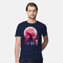 Samurai Landscape-Mens-Premium-Tee-dandingeroz