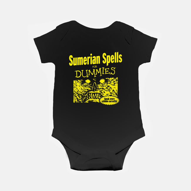 Sumerian Spells For Dummies-Baby-Basic-Onesie-Boggs Nicolas