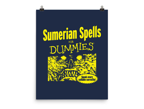 Sumerian Spells For Dummies