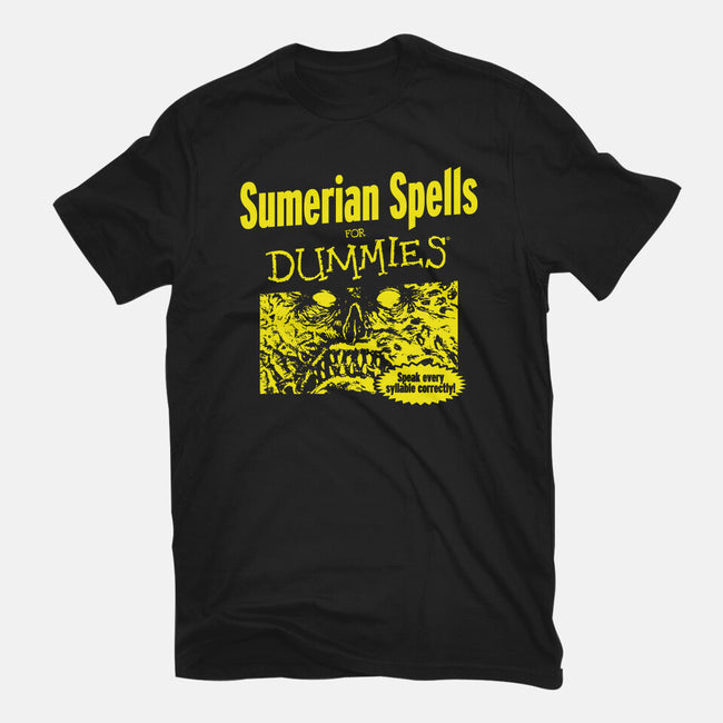 Sumerian Spells For Dummies-Mens-Heavyweight-Tee-Boggs Nicolas