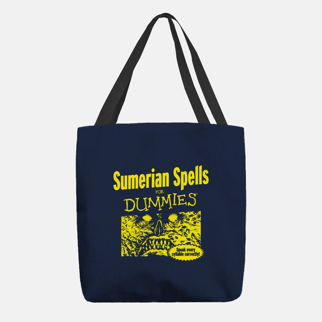 Sumerian Spells For Dummies-None-Basic Tote-Bag-Boggs Nicolas