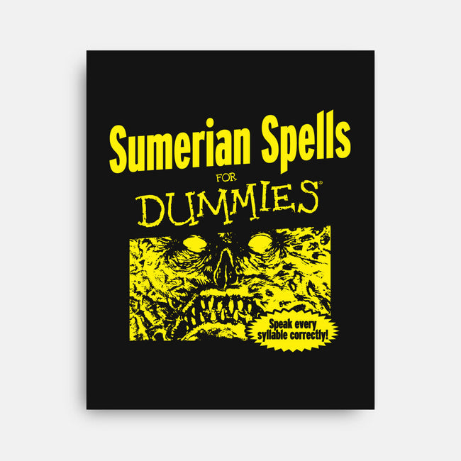 Sumerian Spells For Dummies-None-Stretched-Canvas-Boggs Nicolas