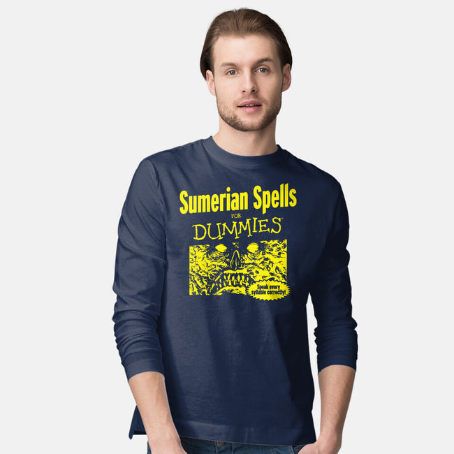 Sumerian Spells For Dummies-Mens-Long Sleeved-Tee-Boggs Nicolas