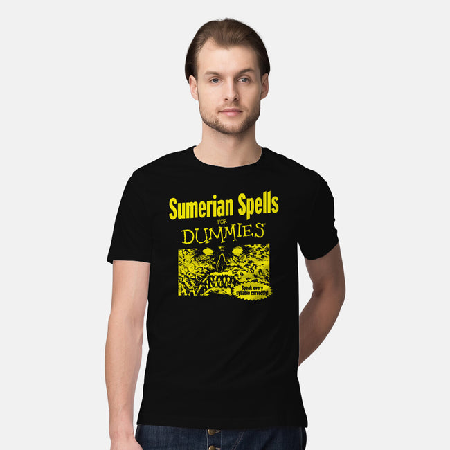 Sumerian Spells For Dummies-Mens-Premium-Tee-Boggs Nicolas