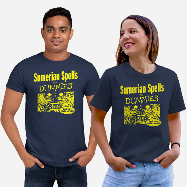 Sumerian Spells For Dummies-Unisex-Basic-Tee-Boggs Nicolas