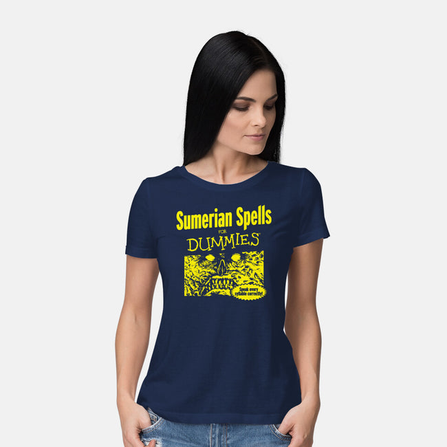 Sumerian Spells For Dummies-Womens-Basic-Tee-Boggs Nicolas