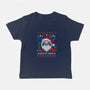 Santa Paws Christmas Panda-Baby-Basic-Tee-constantine2454