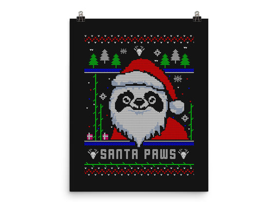 Santa Paws Christmas Panda