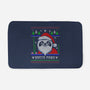 Santa Paws Christmas Panda-None-Memory Foam-Bath Mat-constantine2454