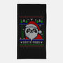 Santa Paws Christmas Panda-None-Beach-Towel-constantine2454