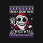 Merry Nightmare Christmas-Womens-Racerback-Tank-NemiMakeit