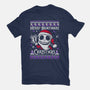 Merry Nightmare Christmas-Womens-Basic-Tee-NemiMakeit