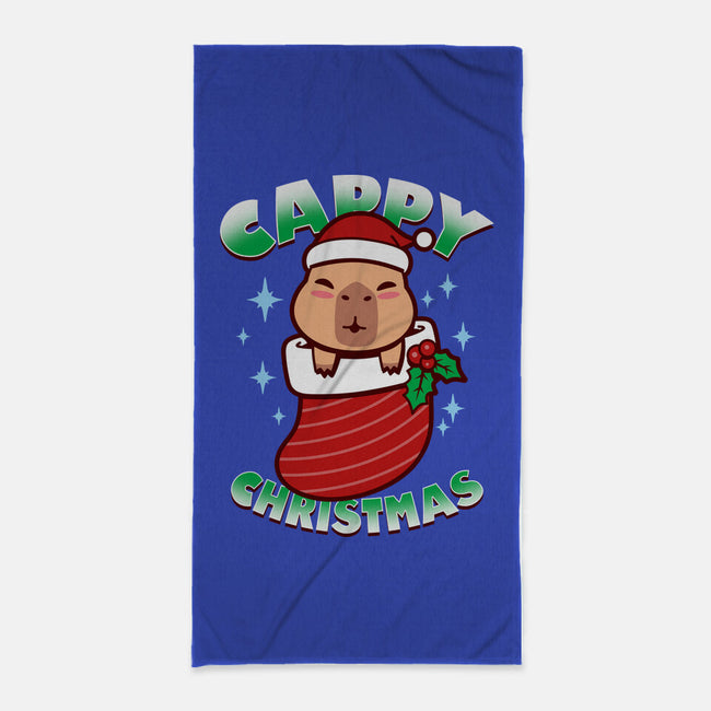 Cappy Xmas-None-Beach-Towel-Boggs Nicolas