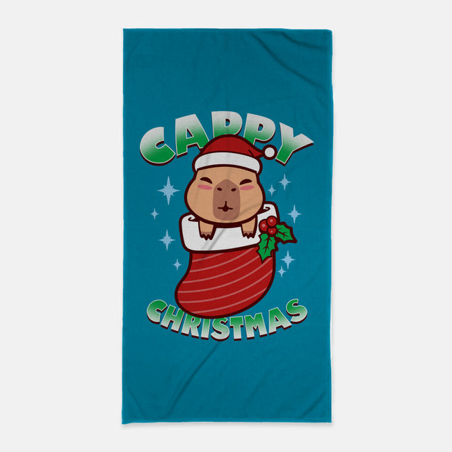 Cappy Xmas-None-Beach-Towel-Boggs Nicolas