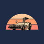 Outatime Beagle-None-Fleece-Blanket-retrodivision