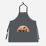 Outatime Beagle-Unisex-Kitchen-Apron-retrodivision