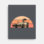 Outatime Beagle-None-Stretched-Canvas-retrodivision