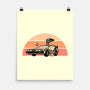 Outatime Beagle-None-Matte-Poster-retrodivision