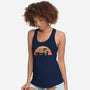 Outatime Beagle-Womens-Racerback-Tank-retrodivision