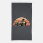 Outatime Beagle-None-Beach-Towel-retrodivision