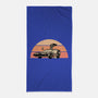 Outatime Beagle-None-Beach-Towel-retrodivision