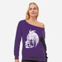 The Owlmother-Womens-Off Shoulder-Sweatshirt-jasesa