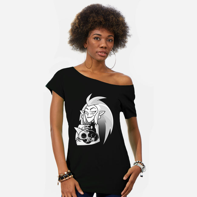 The Owlmother-Womens-Off Shoulder-Tee-jasesa