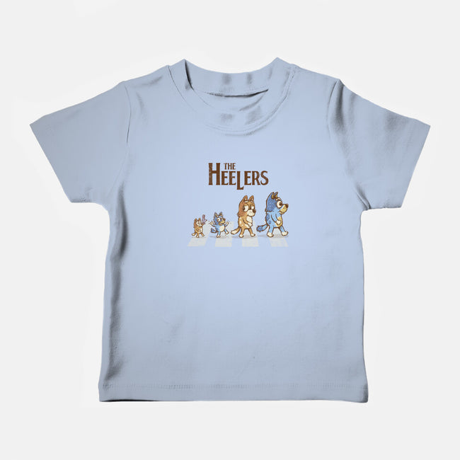 The Heelers Road-Baby-Basic-Tee-kg07