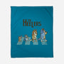 The Heelers Road-None-Fleece-Blanket-kg07