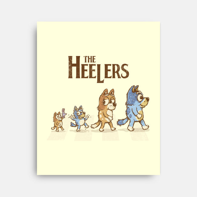 The Heelers Road-None-Stretched-Canvas-kg07