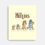 The Heelers Road-None-Stretched-Canvas-kg07