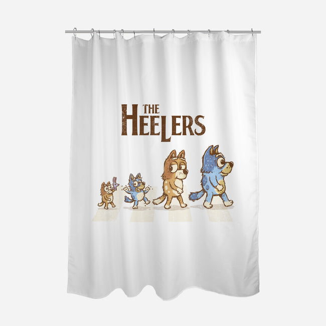 The Heelers Road-None-Polyester-Shower Curtain-kg07