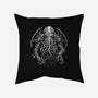 Great Old One Behind The Shadows-None-Removable Cover-Throw Pillow-DrMonekers