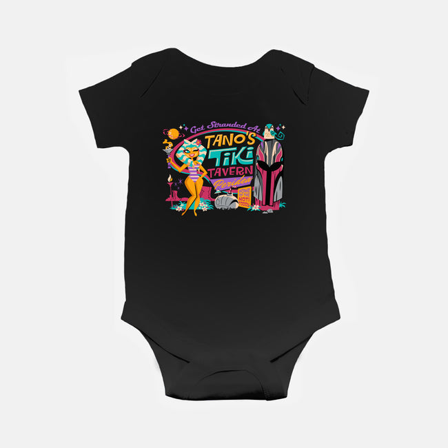 Tano's Tiki Tavern-Baby-Basic-Onesie-Wheels