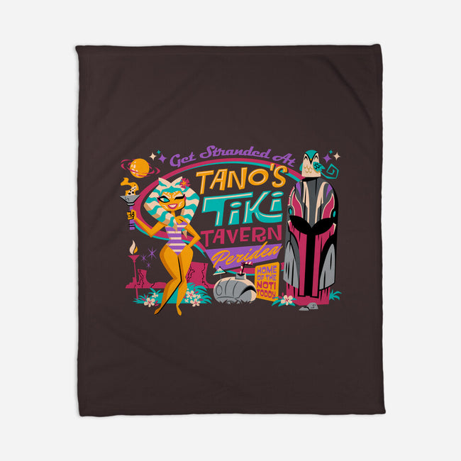 Tano's Tiki Tavern-None-Fleece-Blanket-Wheels