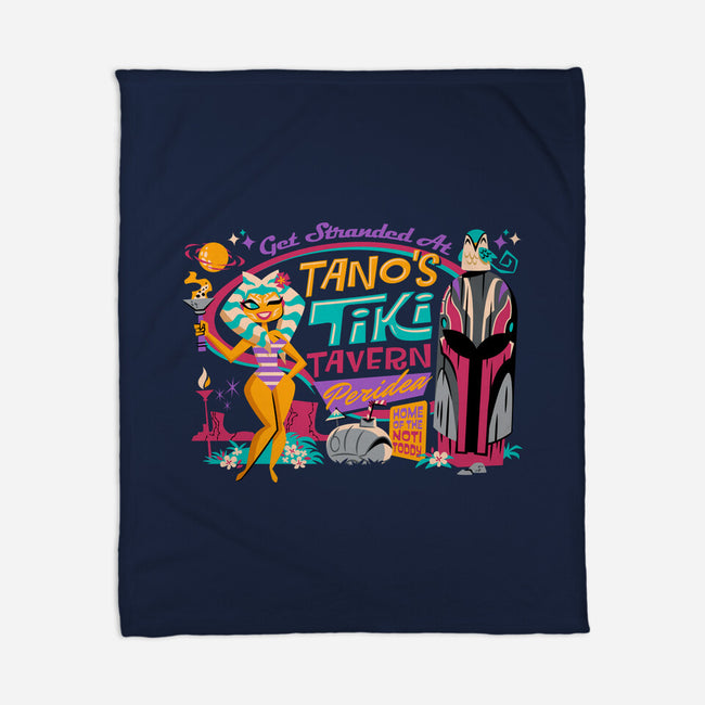 Tano's Tiki Tavern-None-Fleece-Blanket-Wheels