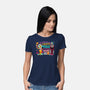 Tano's Tiki Tavern-Womens-Basic-Tee-Wheels