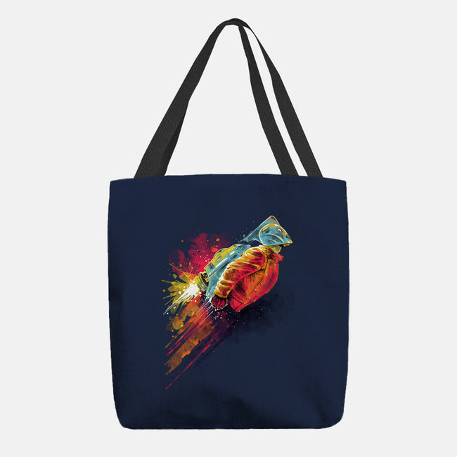 Human Rocket-None-Basic Tote-Bag-zascanauta