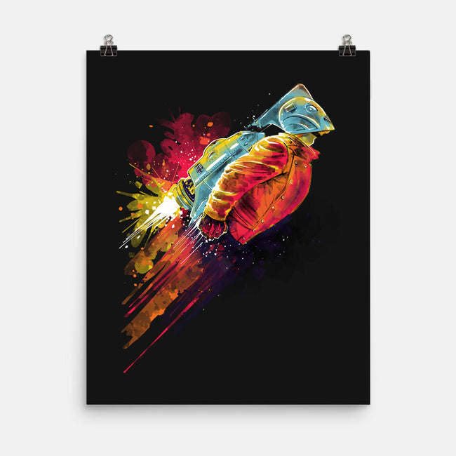 Human Rocket-None-Matte-Poster-zascanauta