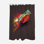 Human Rocket-None-Polyester-Shower Curtain-zascanauta