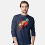 Human Rocket-Mens-Long Sleeved-Tee-zascanauta