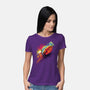 Human Rocket-Womens-Basic-Tee-zascanauta