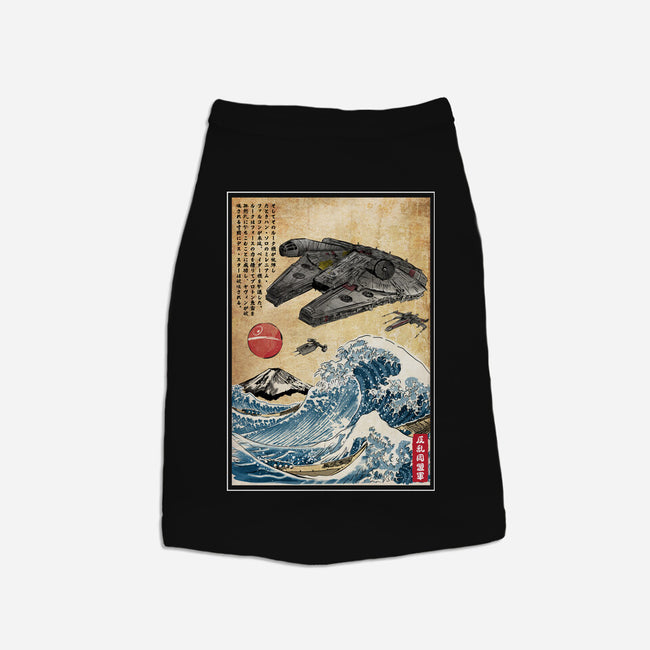 Rebels In Japan Woodblock-Cat-Basic-Pet Tank-DrMonekers