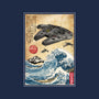 Rebels In Japan Woodblock-None-Fleece-Blanket-DrMonekers