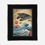 Rebels In Japan Woodblock-None-Fleece-Blanket-DrMonekers