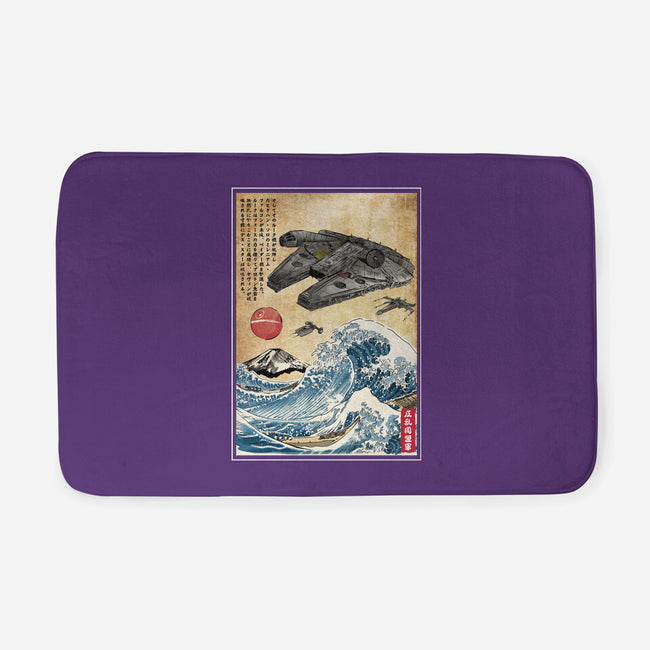 Rebels In Japan Woodblock-None-Memory Foam-Bath Mat-DrMonekers